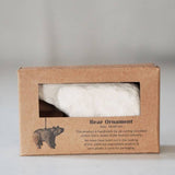 Handmade Paper Mache Polar Bear Decoration