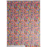 'Patchwork Bold Geometric Patterned' Wrapping Paper - Winter's Moon 