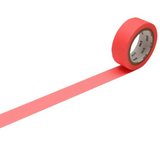 MT Washi Tape - Shocking Red
