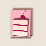 Mini Cake Greetings Card A7
