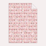 'Blush Harlequin' Wrapping Paper - Winter's Moon 
