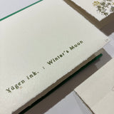 Handprinted Pack of Christmas Cards - Robin