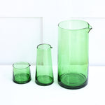 Recycled Glass Jug - Winter's Moon 