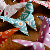 Origami Cloud of Butterflies Kit - Winter's Moon 