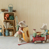 Maileg Wagon - Mouse, Red