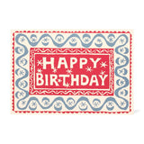 'Happy Birthday Waves' Greetings Card