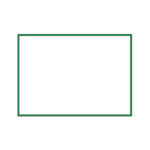 Green Wooden Picture Frame - Winter's Moon 
