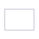 Lilac Wooden Picture Frame - Winter's Moon 