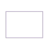 Lilac Wooden Picture Frame - Winter's Moon 