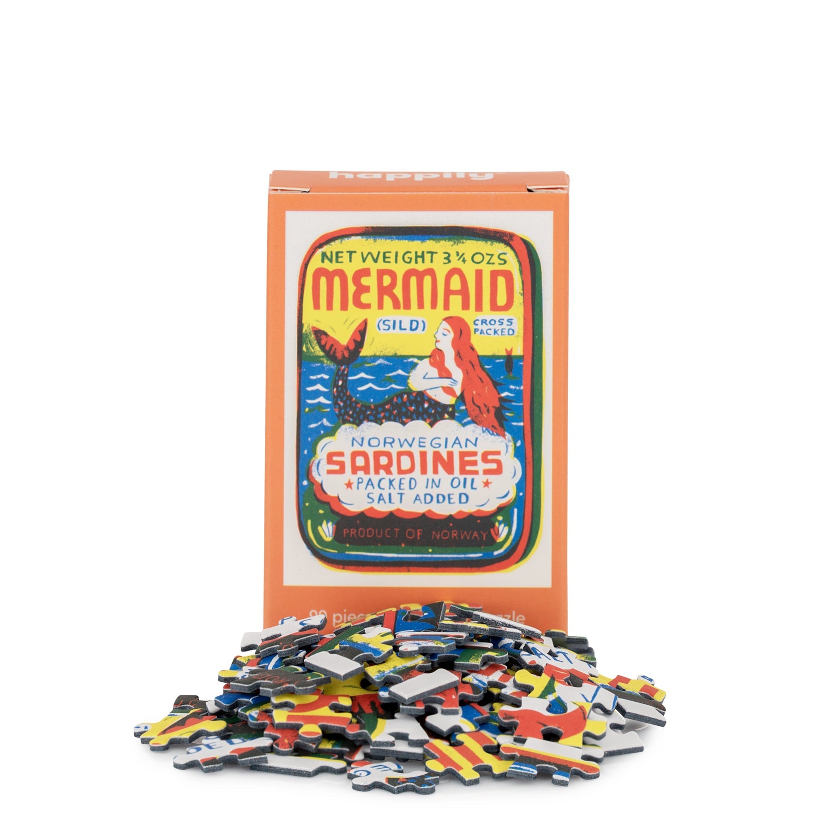 Mermaid - 99 Piece Mini Jigsaw - Happily Puzzles - Winter's Moon 