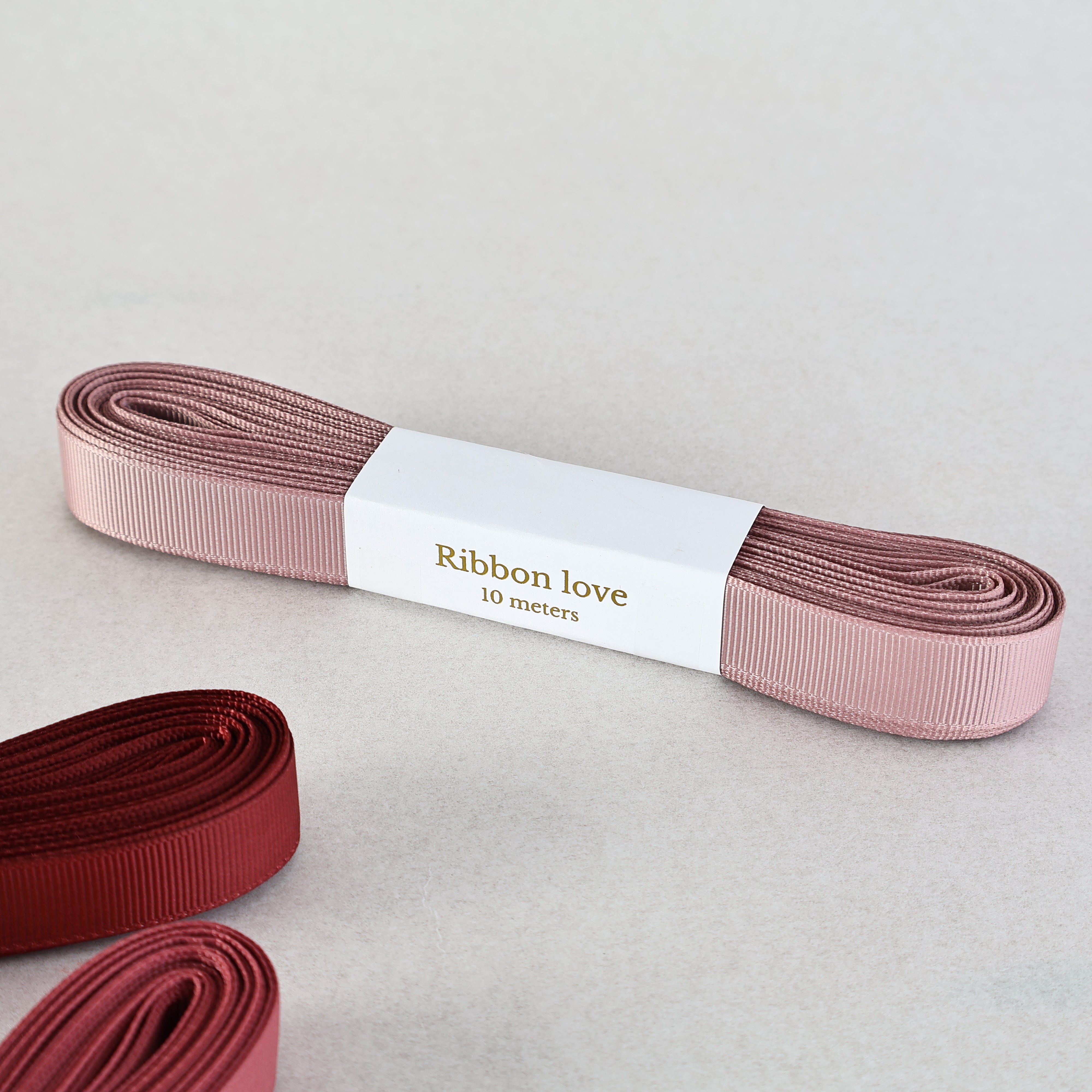 bungalow denmark - blush pink ribbon - winter's moon