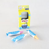 kitpas - children's bath crayons in 'shell' colourway - winter's moon