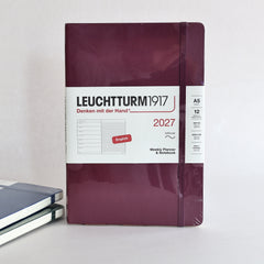 Leuchtturm1917 Weekly Planner & Notebook 2027 - A5 Softcover