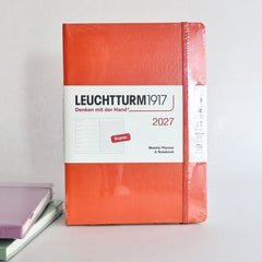 Leuchtturm1917 Weekly Planner & Notebook 2027 - A5 Hardback
