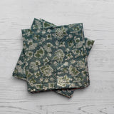 Set of 2 Napkins - Arushi Blue Green