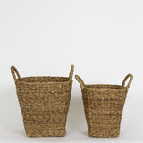 Woven Waste Basket - Winter's Moon 