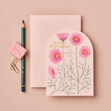 Pink Cosmos 'Happy Birthday to a Beautiful Soul'