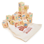 Wooden Alphabet Spelling Block - Winter's Moon 