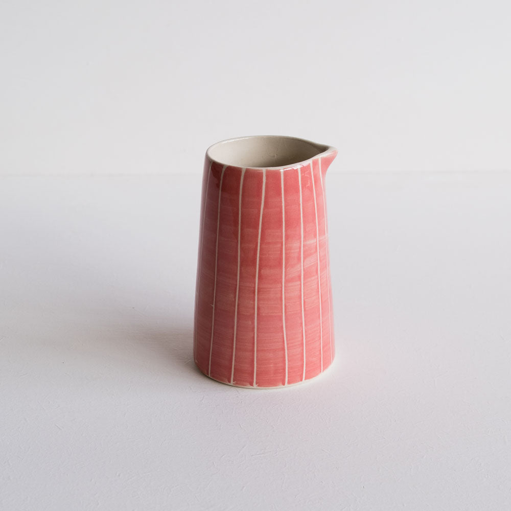 Striped 'Creamer' Jug - Winter's Moon 