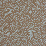 'Dancing Hare' Bronze Wrapping Paper