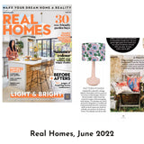 Blush Pink Table Lamp & 'Wild Rose' Shade - Winter's Moon 