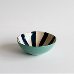 Striped 'Nourish' Bowl - Winter's Moon 