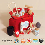 Wooden Toy Doctor's Play Kit
