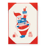 'Father Christmas' - Pack of 5 Greetings Cards