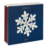 Letterpress Printed Luxury Matches - 'Winter Joy'