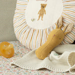 Maileg Bunny Rattle - Dusty Yellow - Winter's Moon 