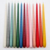 Tapered Dinner Candles - Hanging Pair - Winter's Moon 