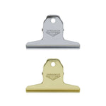 penco small clampy clip in silver and gold - winter's moon