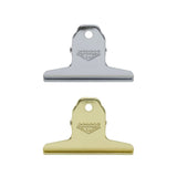 penco small clampy clip in silver and gold - winter's moon