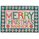 'Merry Christmas' Banner by Cambridge Imprint