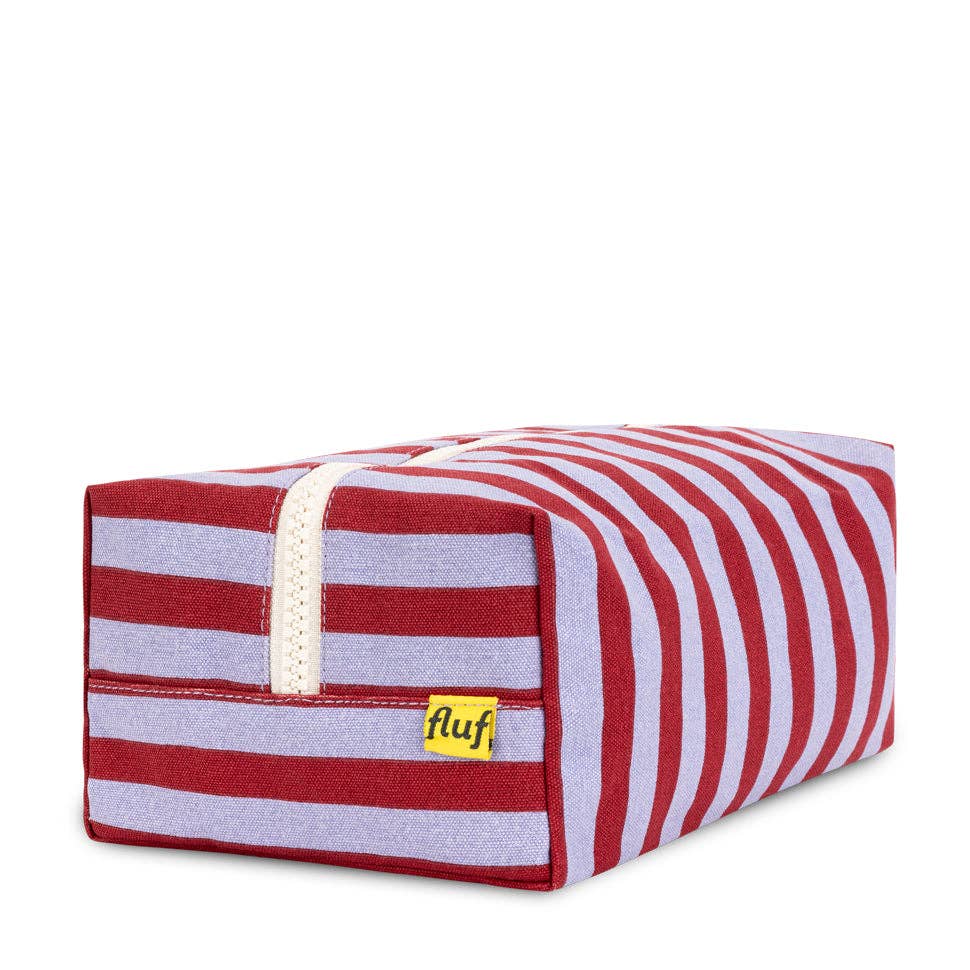 Travel Bag - Awning Stripe Chilli Pepper - Winter's Moon 