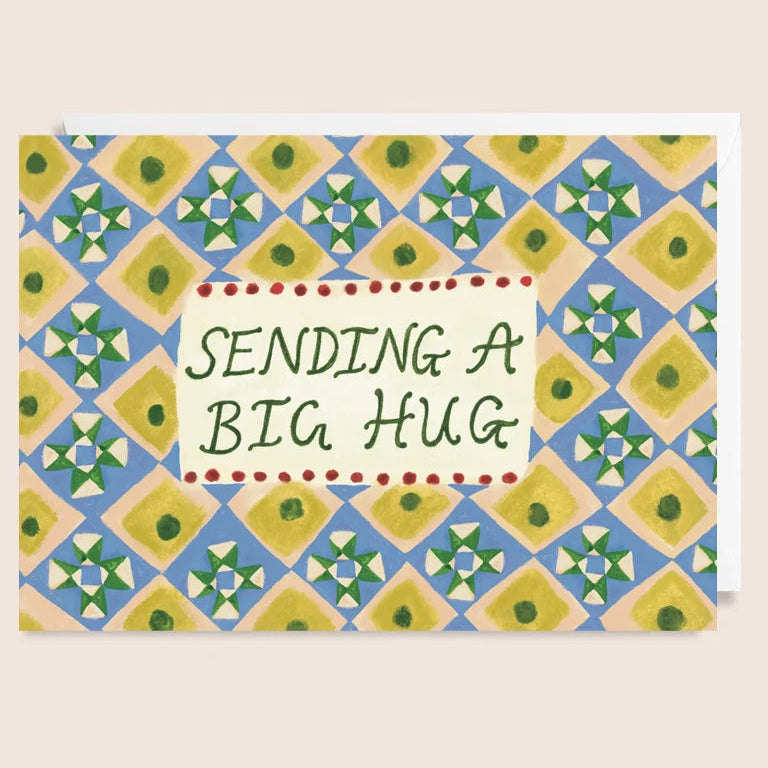 holsen - sending a big hug card - winter's moon