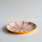 Striped Supper Plates