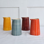 Striped 'Creamer' Jug - Winter's Moon 