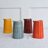 Striped 'Creamer' Jug - Winter's Moon 