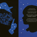 gardners - the paper girl book spread - winter's moon