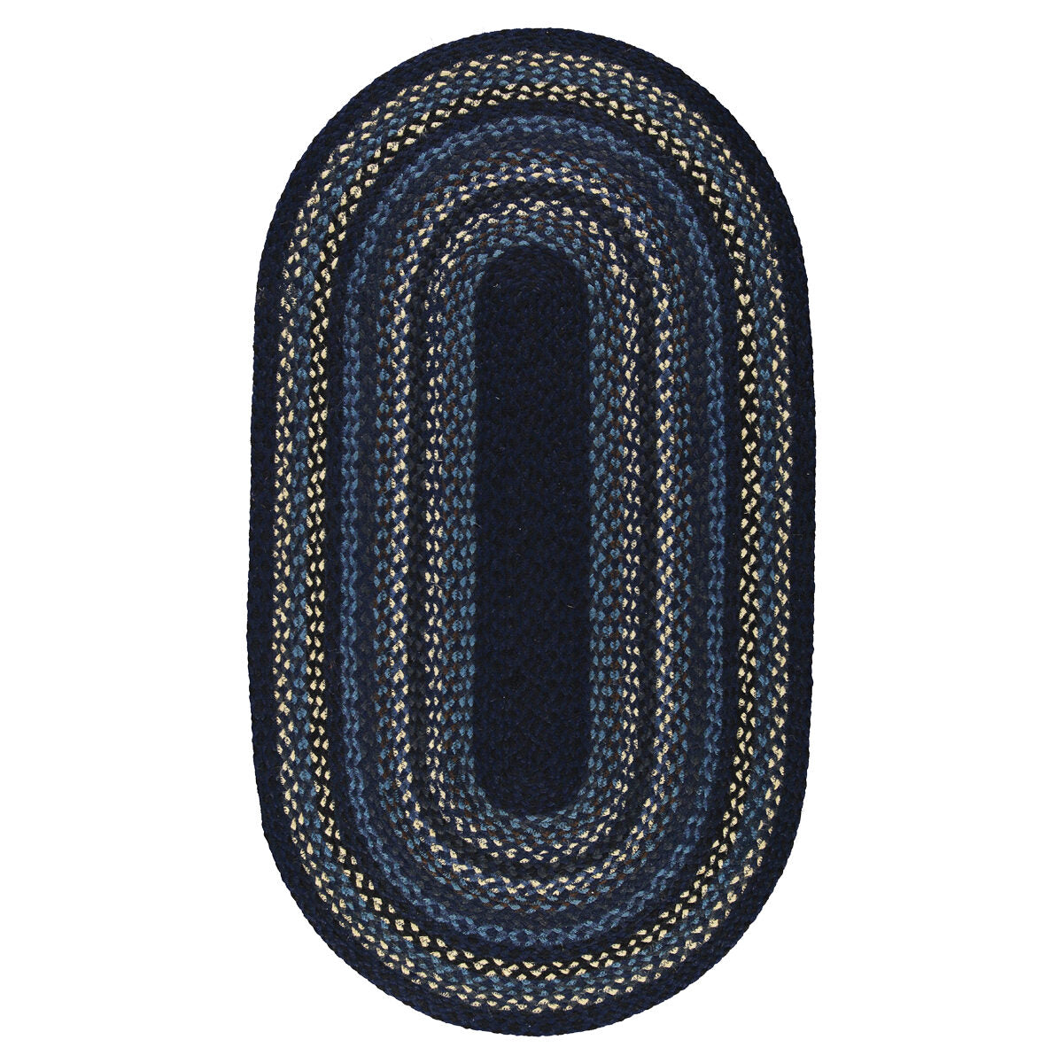 Organic Jute Braided Runner - 61cm x 183cm - Winter's Moon 