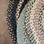 Organic Jute Braided Runner - 61cm x 183cm - Winter's Moon 