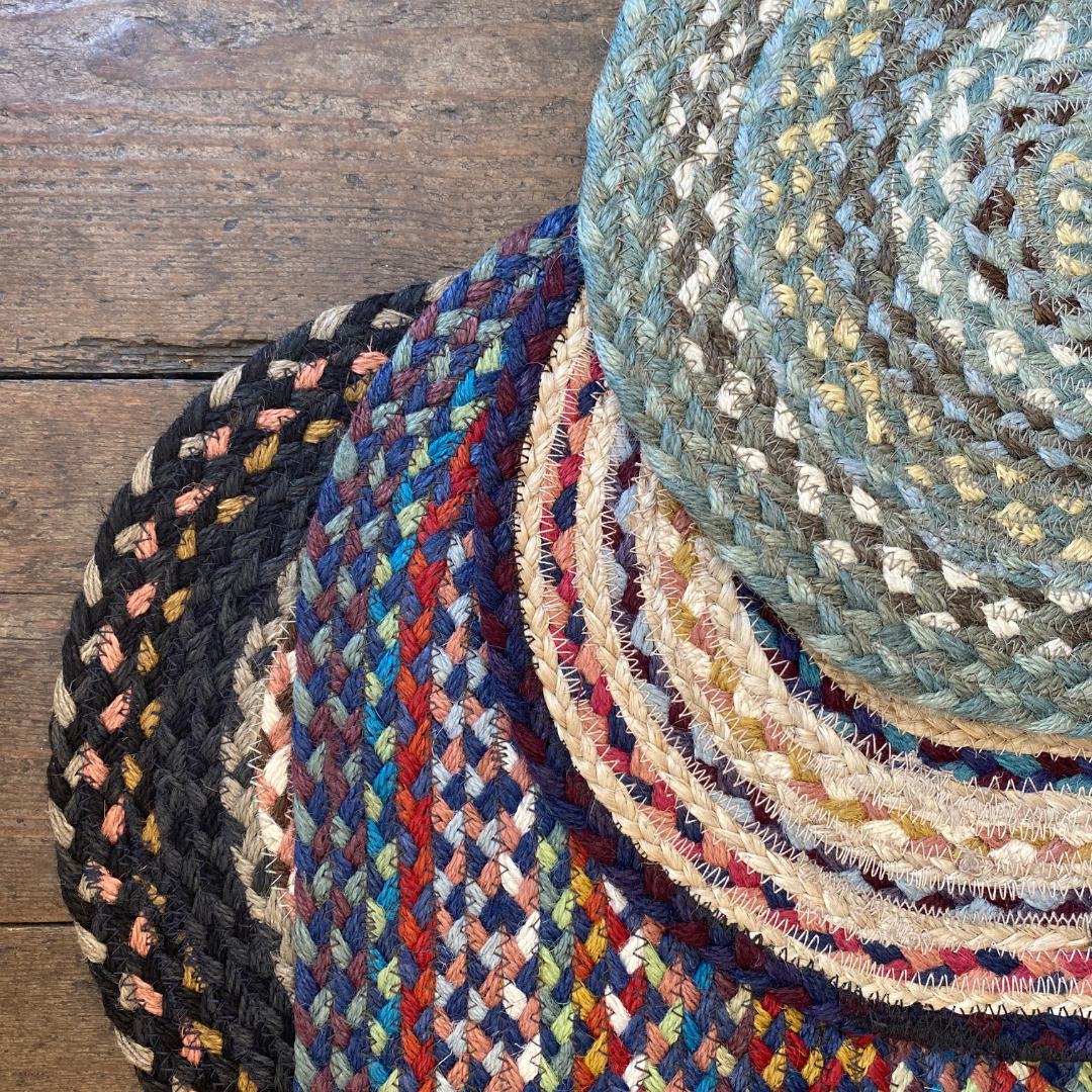 Organic Jute Table Runners - 5 Colours - Winter's Moon 