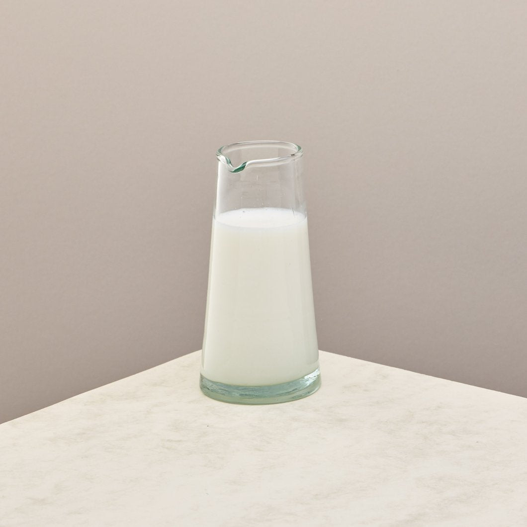 Recycled Glass Jug - Winter's Moon 